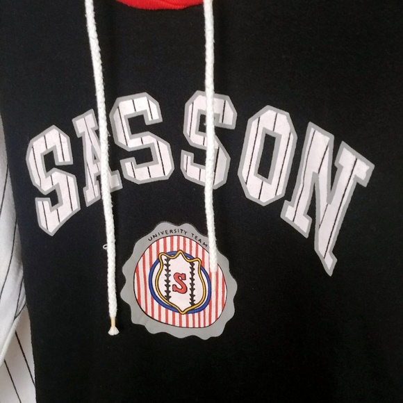 Intage Womans Med 10/12 Sasson Hoodie Sweatshirt - Picture 2 of 8